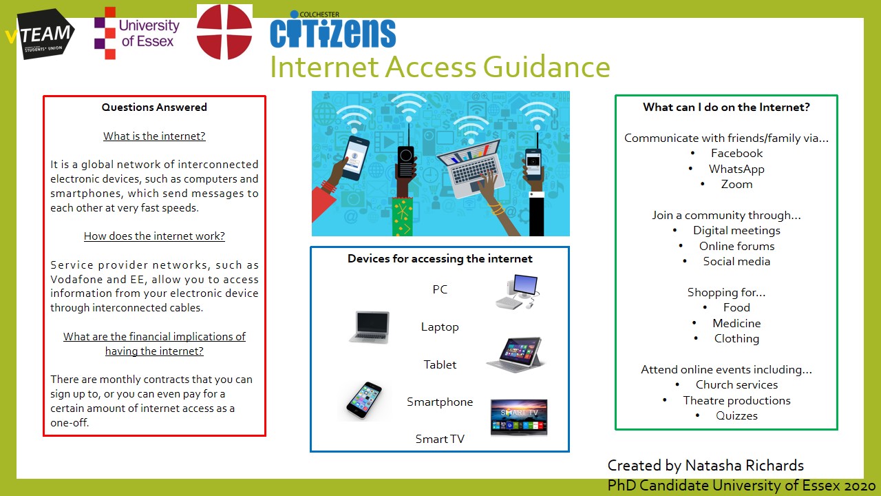 Internet Access Guidance Unive